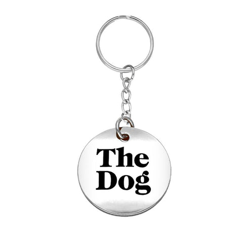 Chatsworth The Dog Steel Vermeil Keyring G908
