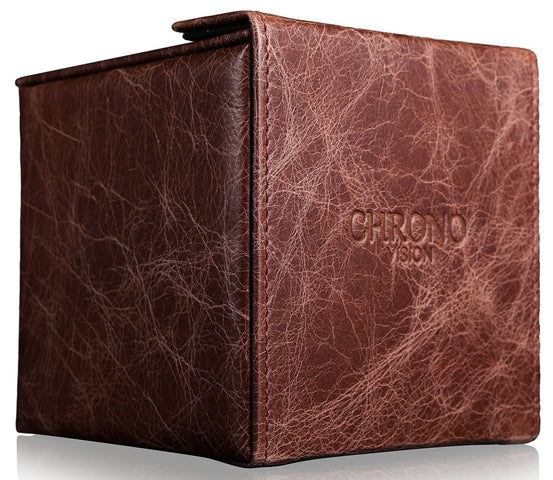 Chronovision Watch Winder Travel Box Brown for Chronovision One D