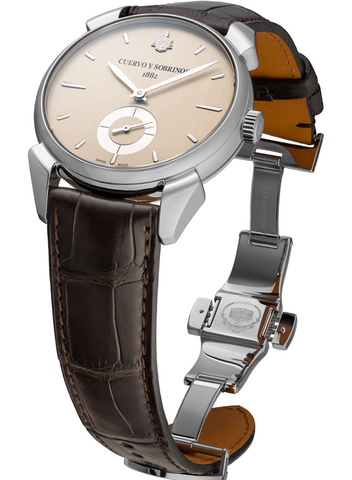 Cuervo y Sobrinos Historiador Asturias Pequenos Segundos Limited Edition Watch