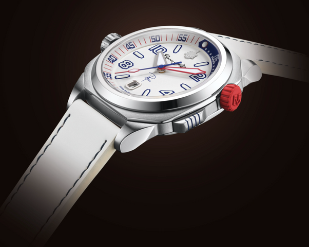 Cuervo y Sobrinos Buceador Caribe Pipin Watch