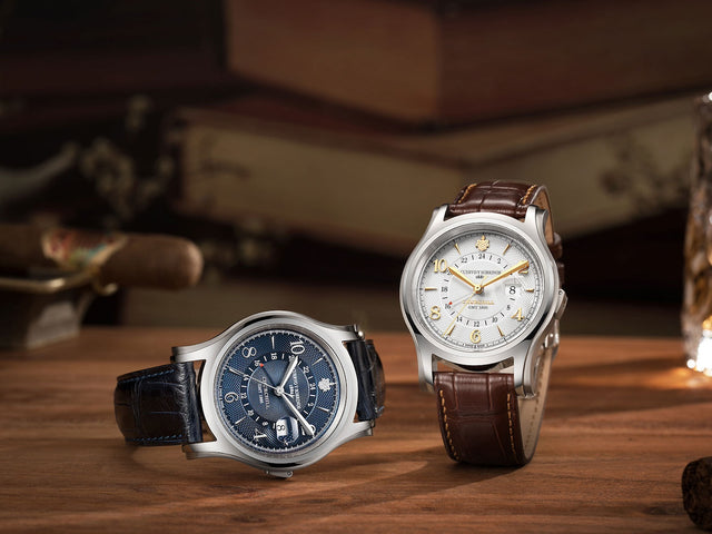 Cuervo y Sobrinos Churchill 1895 GMT Watch