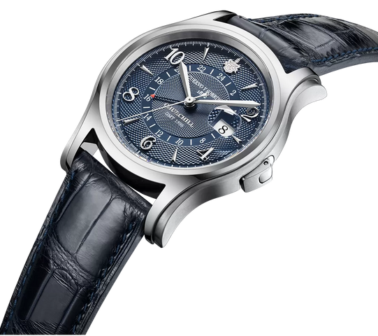 Cuervo y Sobrinos Churchill 1895 GMT Watch