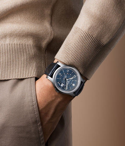 Cuervo y Sobrinos Churchill 1895 GMT Watch