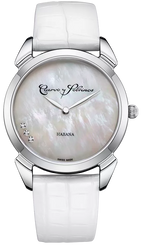 Cuervo y Sobrinos Watch Historiador Primera Dama White 3113.1W