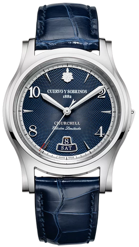 Cuervo y Sobrinos Robusto Churchill Sir Winston Limited Edition Watch