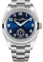 Cuervo y Sobrinos Watch Robusto Sans Souci Blue 3162B.1B