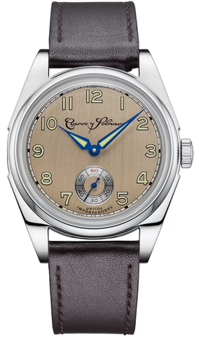 Cuervo y Sobrinos Watch Robusto Sans Souci Champagne 3162.1A