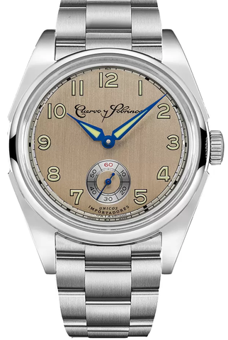Cuervo y Sobrinos Watch Robusto Sans Souci Champagne 3162B.1A