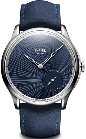 Czapek Watch Promenade Guilloche Soleil Blue Night