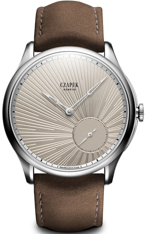 Czapek Watch Promenade Guilloche Soleil Ivory