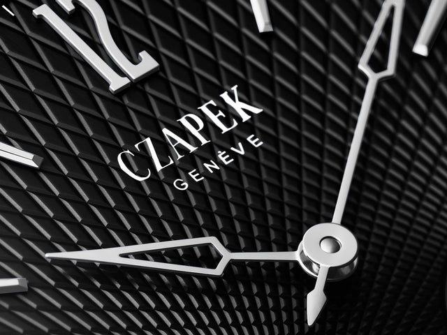 Czapek Quai des Bergues No.17 Double Soleil Tuxedo Black Watch