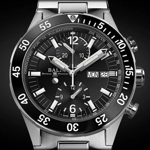 Ball Watch Company Roadmaster Rescue Chronograph Watch