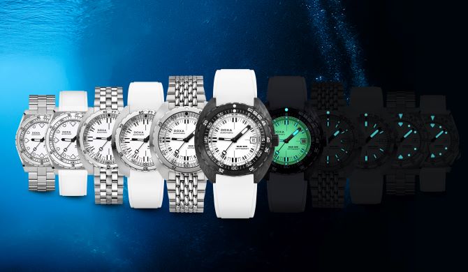 Doxa SUB 300 Whitepearl Bracelet Watch product image
