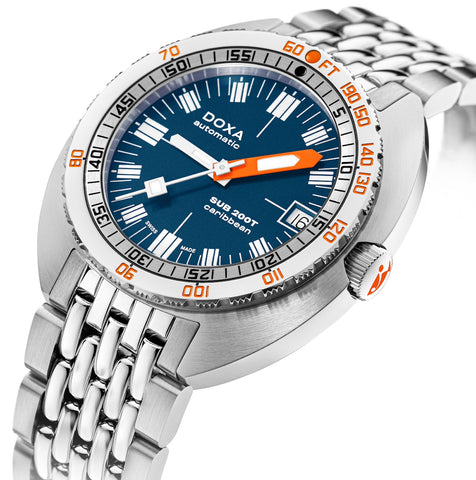 Doxa SUB 200T Caribbean Iconic Bracelet Watch