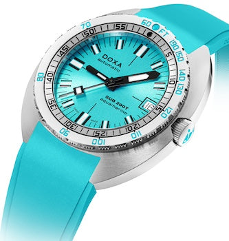 Doxa SUB 200T Aquamarine Sunray Watch