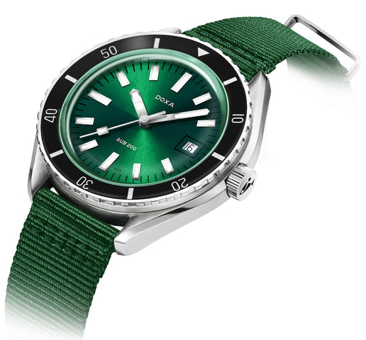 Doxa SUB 200 Sea Emerald Nato Watch