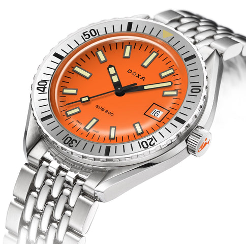 Doxa Sub 200 Professional Stainless Steel Bracelet Watch product image