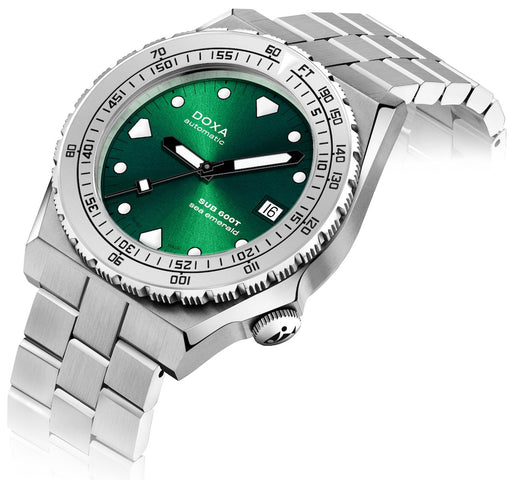 Doxa SUB 600T Sea Emerald Bracelet Watch product image