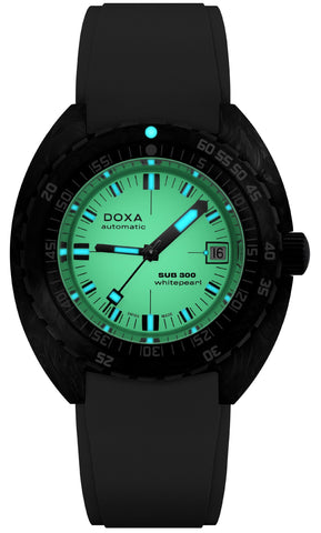Doxa SUB 300 Whitepearl Carbon Watch product image