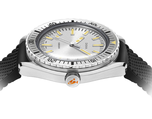 Doxa Sub 200 Searambler Black Rubber Watch