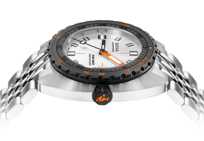 Doxa SUB 300 Beta Ceramic Steel Searambler Bracelet Watch