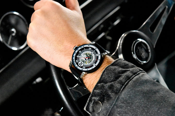 B.R.M. Watches V6-44 Touring White Watch