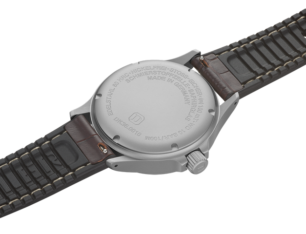 Damasko DK36 Leather Pin Watch D