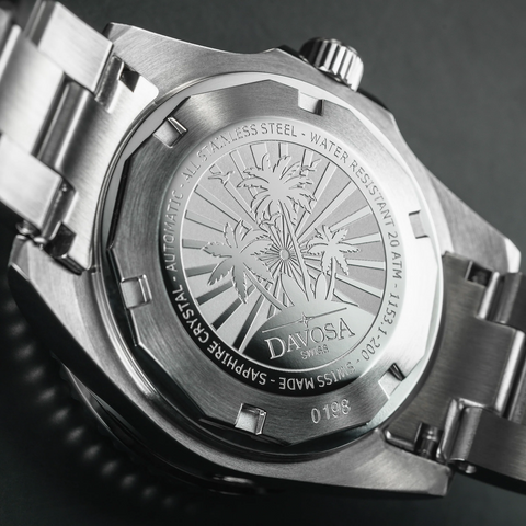 Davosa Ternos Medium California Automatic Pink Ladies Watch