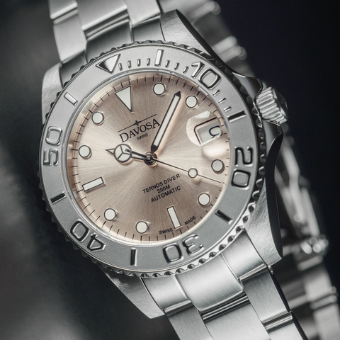 Davosa Ternos Medium California Automatic Sand Ladies Watch