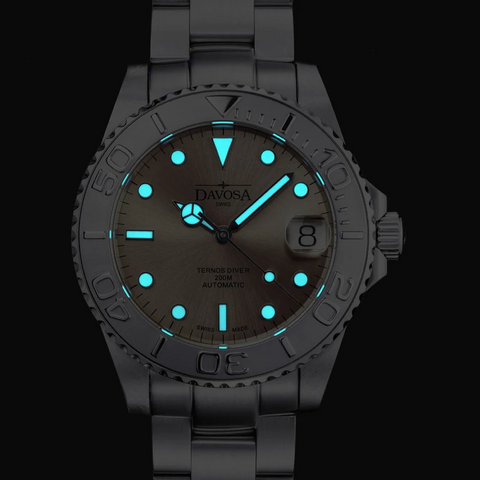 Davosa Ternos Medium California Automatic Sand Ladies Watch