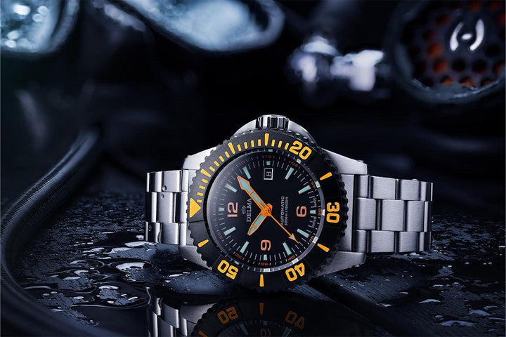 Delma Blue Shark IV Black Limited Edition Watch