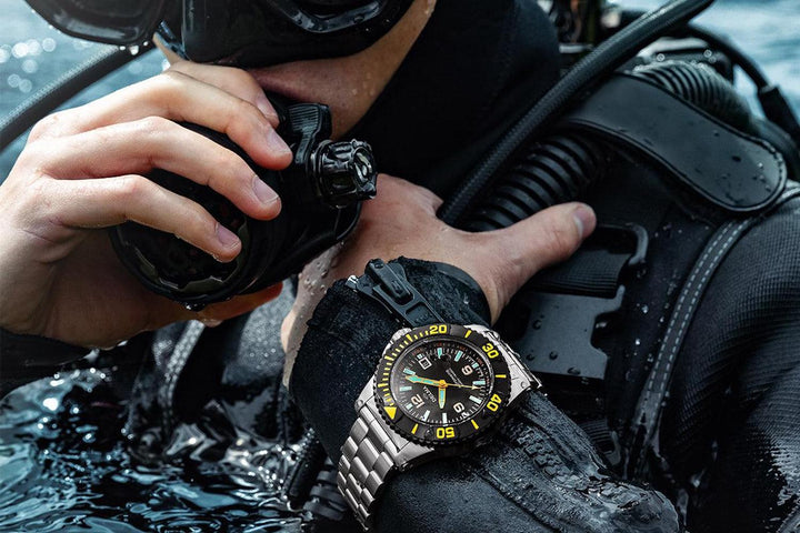 Delma Blue Shark IV Black Limited Edition Watch