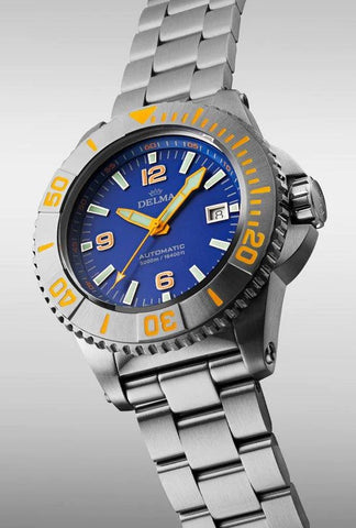 Delma Blue Shark IV Blue Limited Edition Watch