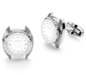 Doxa Cufflinks SUB Whitepearl White CUF.10.011