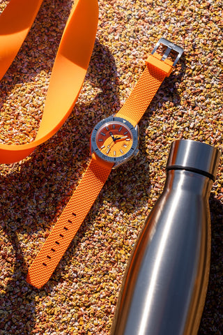 Doxa Sub 200 Professional Orange Rubber Watch