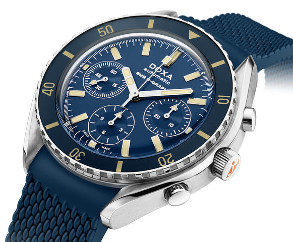 Doxa SUB 200 C-Graph Caribbean Rubber Watch product image