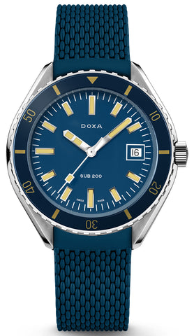 Doxa Watch Sub 200 Caribbean Rubber 799.10.201.32
