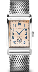 Duckworth Prestex Watch Centenary Centenary Salmon Pink Mesh Bracelet D803-07-ST