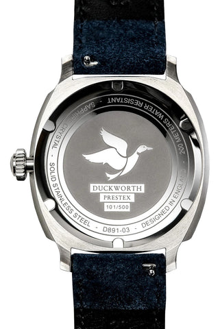 Duckworth Prestex Verimatic Green Fume Brown Suede Watch