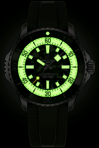 Breitling Superocean Automatic 46 Super Diver Green Watch