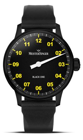 MeisterSinger Edition Black One Watch