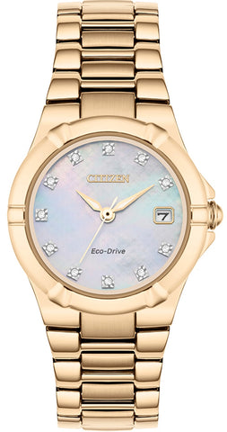 Citizen Watch Silhouette Diamond Ladies EW1533-50D