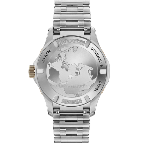 Bremont Supermarine 300M Date Brown Bracelet Watch