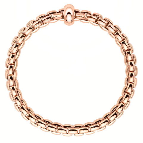 Eka Anniversario 18ct Rose Gold Bracelet, 707B.