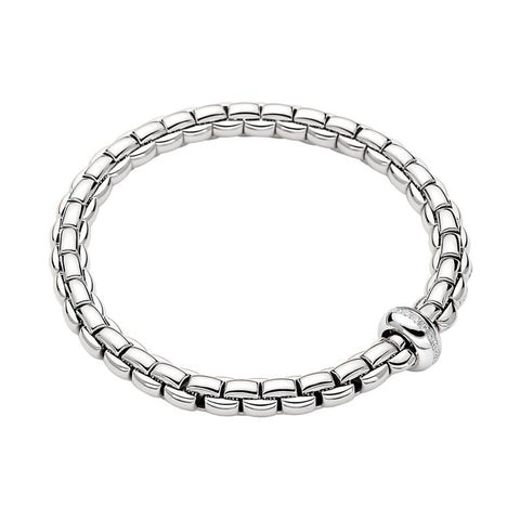 Eka Anniversario 18ct White Gold 0.13ct Diamond Bracelet, 707B/BBR.