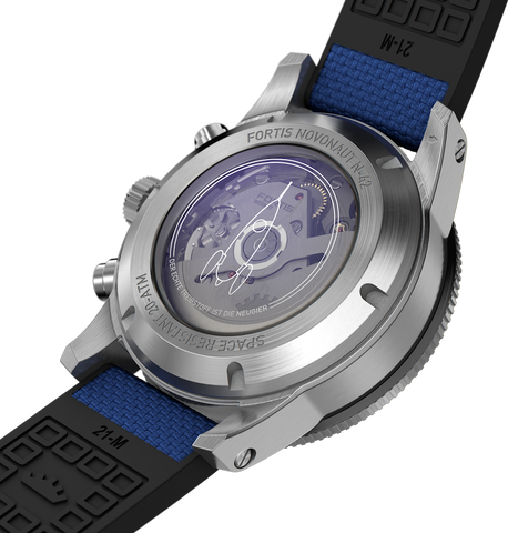Fortis Novonaut N-42 Cobalt Blue Edition Watch