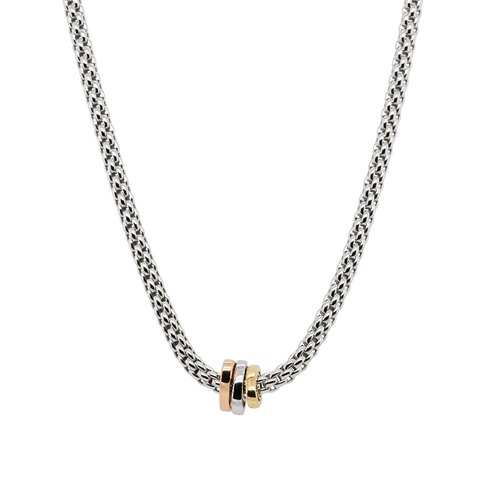 Fope Flex'It Prima 18ct White Gold 43cm Necklace