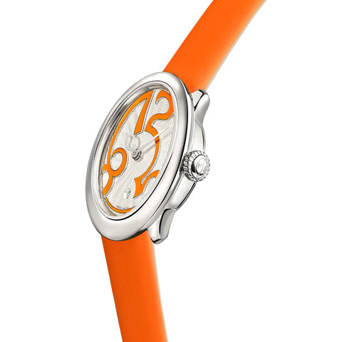 Faberge Colours of Love Eggsistence Orange Watch