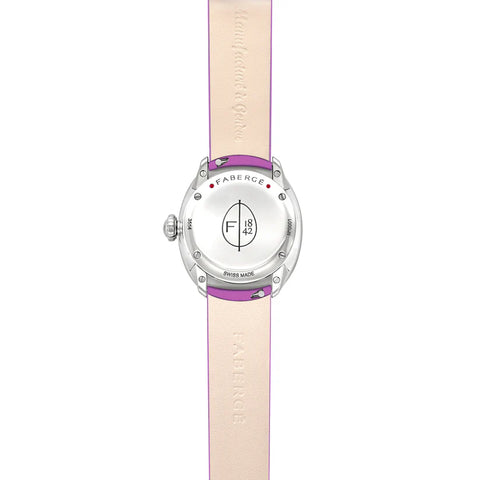 Faberge Colours of Love Eggsistence Purple Sapphire Watch