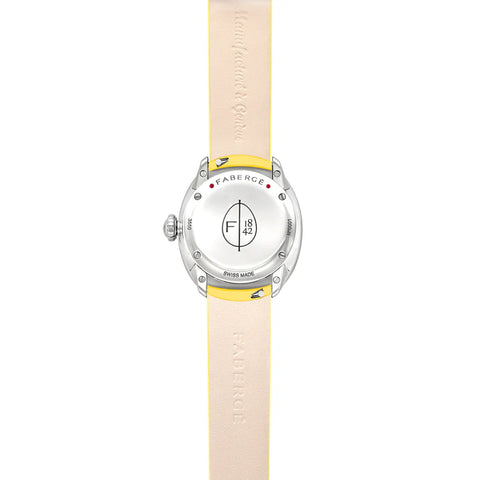 Faberge Colours of Love Eggsistence Yellow Watch